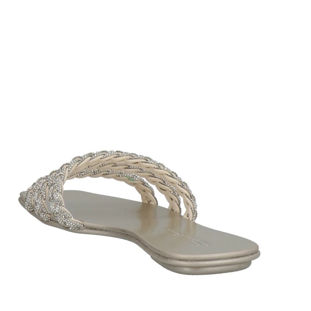 Santoni Swarovski Crystal Sandals 37.5 - Picture 5 of 8